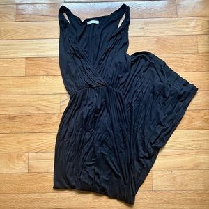 Womens Black Long Dress